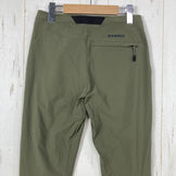 【Women's XS グリーン系】 Mammut ( マムート ) アジリティ スリム パンツ アジアンフィット ウィメンズ AEGILITY Slim Pants AF Women ストレッチ DWR 一体型ベルト ナイロン ウェア ボトムス ロングパンツ ソフトシェ