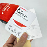 【OneSize オレンジ系】 Kammok ( カモック ) ルー シングル ウルトラライト Loo Single Ultralight KM5447EO アンバーOR z00056776 アンバーOR ハンモック スリーピングシステム