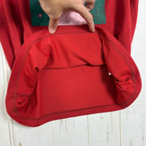 【Women's S レッド系】 Montbell ( モンベル ) ウィック ティー 白い山男 ポリエステル ウェア トップス インナー シャツ ショートスリーブTシャツ クルーネック 化繊 z00060546  化繊 ショートスリーブTシャツ クルーネック インナ