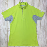 【Women's L イエロー系】 Marmot ( マーモット ) ドライクライム ディンプル ハーフジップ Driclime Dimple Half Zip ショートスリーブ ジップネック シャツ MJK-9420W Asian Women's 化繊 ショートスリ - 【公式】2ndGEAR（セカンドギア）Webショップ【登山用品・アウトドア用品専門 買取販売店】