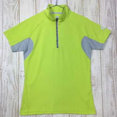 【Women's L イエロー系】 Marmot ( マーモット ) ドライクライム ディンプル ハーフジップ Driclime Dimple Half Zip ショートスリーブ ジップネック シャツ MJK-9420W Asian Women's 化繊 ショートスリ - 【公式】2ndGEAR（セカンドギア）Webショップ【登山用品・アウトドア用品専門 買取販売店】