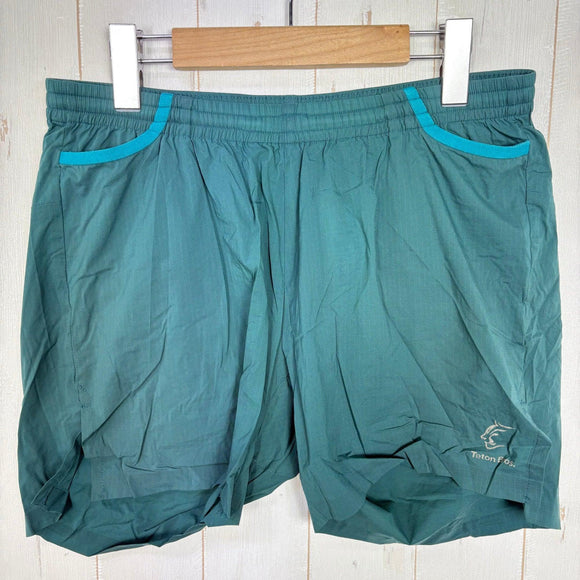 【Men's M グリーン系】 Teton Bros ( ティートンブロス ) エレベーション 1000 5インチ ハイブリッド ショーツ ELV1000 5in Hybrid Short ナイロン ウェア ボトムス ショーツ ショートパンツ  Pertex Mic