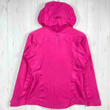 Mountain Hardwear Alchemy Hooded Jacket, Women's Medium, Pink. This nylon softshell jacket is a perfect outerwear piece. (Product code: z00053760)