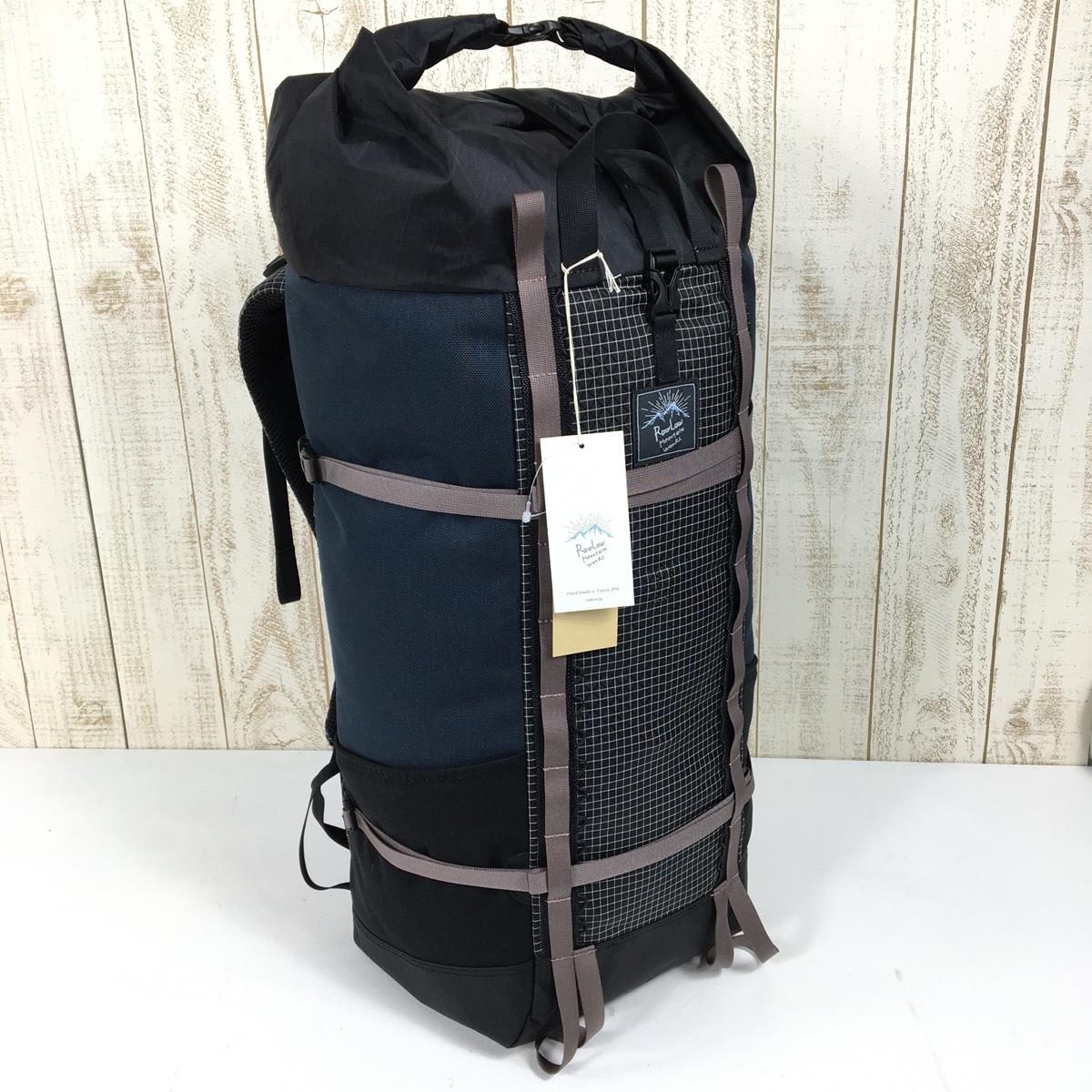 【S/M ネイビー系】 Rawlow Mountain Works ( ロウロウマウンテンワークス ) アンテロープ Antelope バックパック Navy 容量【30L～54L】 バックパック バッグ ストレージ