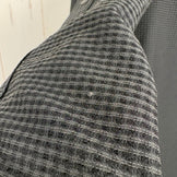 【Unisex 3 ブラック系】 Axesquin Elements ( アクシーズクインエレメンツ ) ギンガム サッカー の ショート カラー シャツ ポリエステル ウェア トップス インナー シャツ ロングスリーブシャツ 化繊 z00058149  化繊 ロング