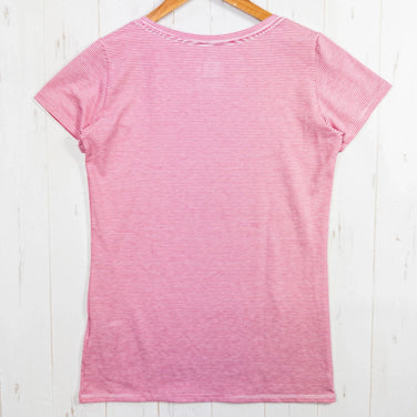 【Women's L レッド系】 The North Face ( ザ・ノースフェイス ) ショート スリーブ テンセル ストレッチ クルー S/S Tencel Stretch Crew ポリエステル ウェア トップス インナー シャツ ショートスリーブTシャツ ク - 【公式】2ndGEAR（セカンドギア）Webショップ【登山用品・アウトドア用品専門 買取販売店】