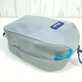 [One Size Gray] 2016 Patagonia Black Hole Cube Small Polyester Storage Bag with External Pouch (z00054456)