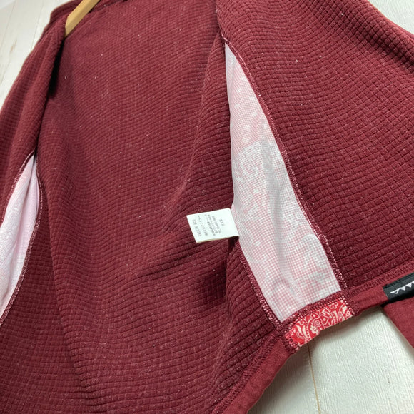 【Men's XS レッド系】 Mountain Martial Arts | Mma ( マウンテンマーシャルアーツ ) ポーラテック パワーグリッド ジップ フーディ POLARTEC PG Zip Hoodie 入手困難 Ranor ( ラナー ) コラボモデ