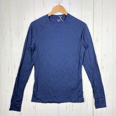 男士 M 蓝色 Houdini Desoli Crew 258424 081 BUCKET BLUE z00055928 081 BUCKET BLUE 羊毛短袖圆领T恤