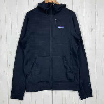 【Men's S ブラック系】 2019 Patagonia ( パタゴニア ) R1 フル ジップ フーディ R1 Full Zip Hoody BLK ポリエステル ウェア トップス アウター ジャケット フリース ポーラテック・パワーグリッド z0005561
