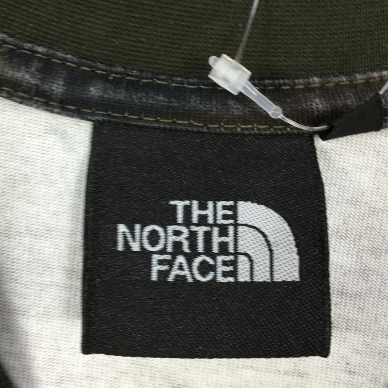 【Men's S グリーン系】 The North Face ( ザ・ノースフェイス ) ショートスリーブ セオ アルファ プリント Tシャツ S/S Ceo A Print Tee NT31723 Asian Men's WC Woodland Camo コットン