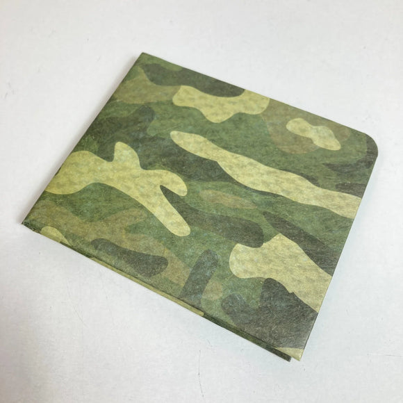 【OneSize グリーン系】 Paperwallet（ペーパーウォレット） ペーパーウォレット Paperwallet カモ タイベック バッグ ストレージ 財布 ウォレット z00052935 カモ 財布 ウォレット バッグ ストレージ