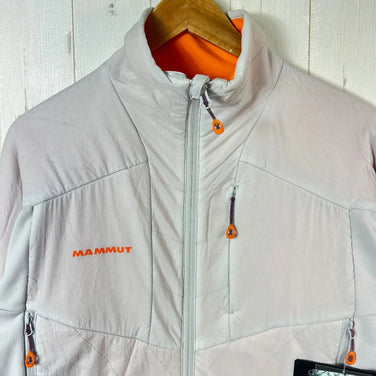 男士M码灰色Mammut Eigerjoch IN Hybrid羽绒服，大理石纹。合成羽绒服。