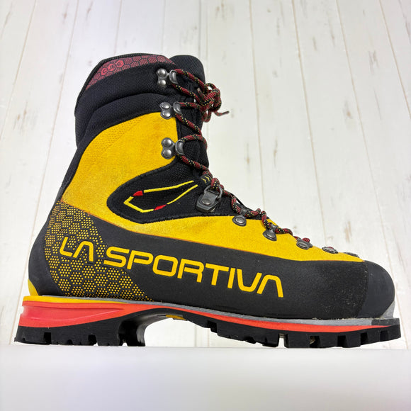 【Men's 27.3cm イエロー系】 La Sportiva ( ラ・スポルティバ ) ネパール キューブ ゴアテックス Nepal Cube GTX 厳冬期用 ワンタッチアイゼン対応 マウンテニアリング ブーツ フットウェア 厳冬期用アルパインブーツ z00061751
