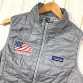 【Women's M グレー系】Patagonia ( パタゴニア ) ナノパフ ベスト Nano Puff Vest プリマロフト ゴールド インサレーション ユニフォーム 入手困難 84247 International Women's 化繊インサレーション ベスト トップス ウェア - 【公式】2ndGEAR（セカンドギア）Webショップ【登山用品・アウトドア用品専門 買取販売店】
