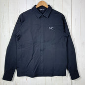 【Men's S ブラック系】 Arcteryx ( アークテリクス ) クロニン コットン オーバーシャツ Cronin Cotton Overshirt コットン ウェア トップス インナー シャツ ロングスリーブシャツ 化繊 z00056411  化繊 ロング