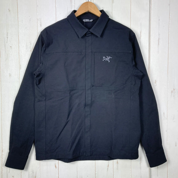 【Men's S ブラック系】 Arcteryx ( アークテリクス ) クロニン コットン オーバーシャツ Cronin Cotton Overshirt コットン ウェア トップス インナー シャツ ロングスリーブシャツ 化繊 z00056411  化繊 ロング
