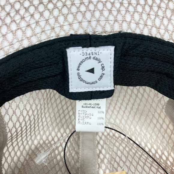 【OneSize ベージュ系】 Halo Commodity ( ハロコモディティ ) バックウィート ハット Buckwheat Hat Grey/OR/NV ナイロン ウェア ウェア小物 ヘッドウェア ハット z00053664 Grey/OR/NV ハット ヘ
