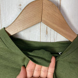 【Men's S Green】 Teton Bros. Short Sleeve Tee Discontinued Model Hard to Find Tony DeBoom Polyester Wear Tops Inner Shirt Short Sleeve T-shirt Crew Neck Synthetic Fiber