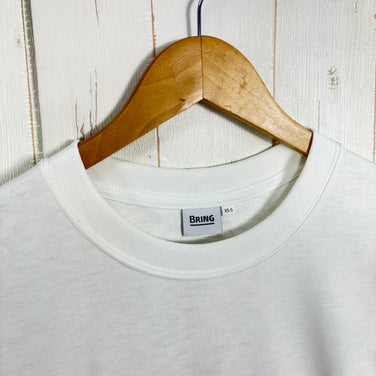 【Unisex S White-based】 Bring DRYCOTTONY Long sleeve T-shirt (Polyester, Wear, Tops, Inner, Shirt, Long-sleeve T-shirt, Crew neck, Synthetic fiber)