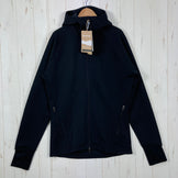 【Men's M ブラック系】 Houdini ( フーディニ ) モノ エア フーディ Mono Air Houdi true black ポリエステル ウェア トップス アウター ジャケット フリース z00056644 true black フリース アウター