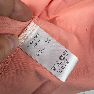 男女通用中号粉色 Atelier Blue Bottle 徒步旅行者衬衫 2025 (Hakuto) 涤纶长袖衬衫 (Z000)