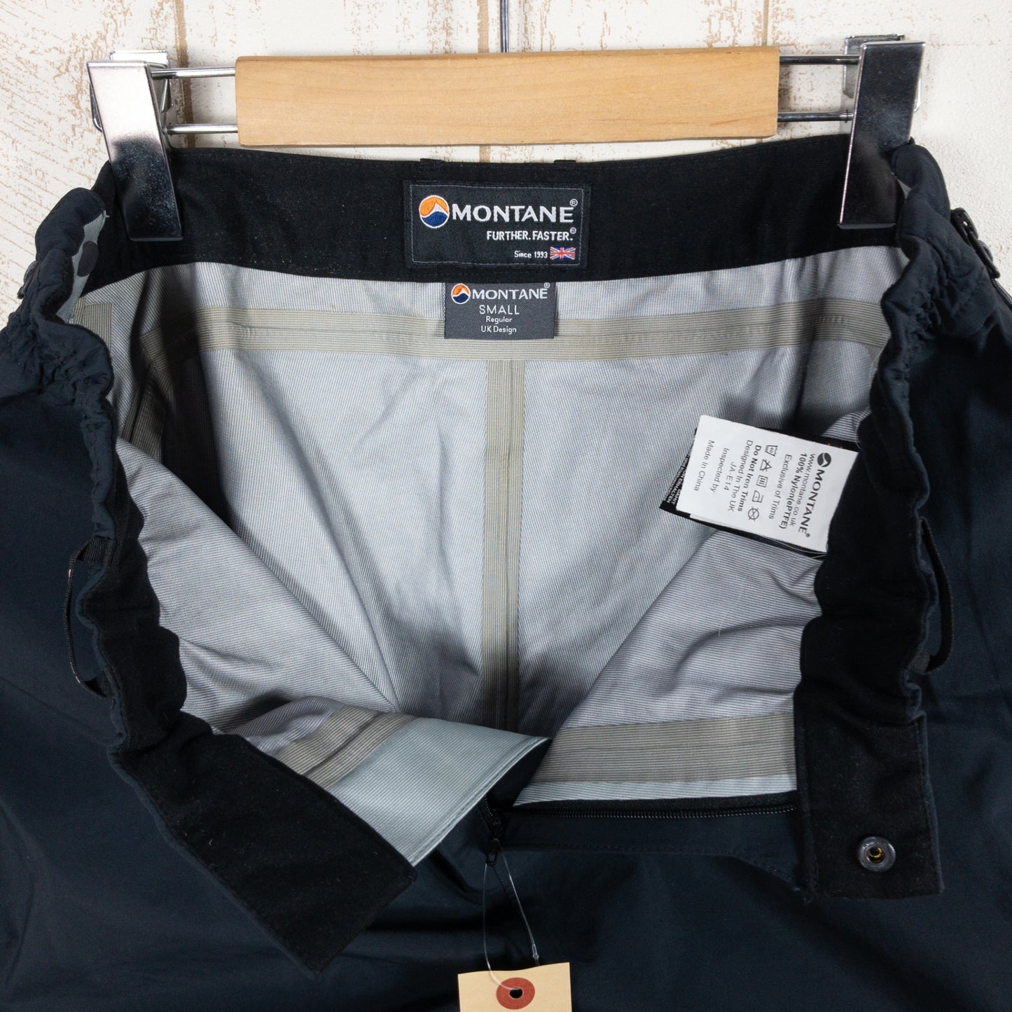 【Men's S ブラック系】 Montane ( モンテイン ) イーベント ハードシェル パンツ Event Hardshell Pants Men's  ハードシェル ロングパンツ ボトムス ウェア