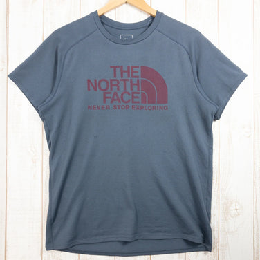 【Men's L グレー系】 The North Face ( ザ・ノースフェイス ) ショートスリーブ GTD ロゴ クルー S/S GTD Logo Crew ポリエステル ウェア トップス インナー シャツ ショートスリーブTシャツ クルーネック 化繊 z0 - 【公式】2ndGEAR（セカンドギア）Webショップ【登山用品・アウトドア用品専門 買取販売店】