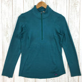 【Women's S グリーン系】Patagonia ( パタゴニア ) メリノ サーマルウェイト ジップネック Merino Tw Zip-Neck ロングスリーブ シャツ メリノウール 37127 International Women's ウール ロングスリーブシャツ インナー シャツ トップス ウェア - 【公式】2ndGEAR（セカンドギア）Webショップ【登山用品・アウトドア用品専門 買取販売店】