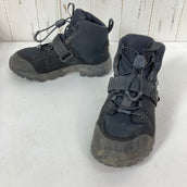 【Kid's 22.0cm ブラック系】 Caravan ( キャラバン ) ジュニア Jr フットウェア トレッキングブーツ z00059650  トレッキングブーツ フットウェア