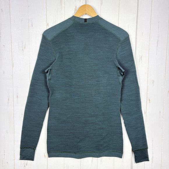 【Women's M グリーン系】 Aclima ( アクリマ ) ストリームウール クルーネック StreamWool Crewneck 108455 343 GREEN GABLES z00055905 343 GREEN GABLES ウール ロングスリーブTシャ