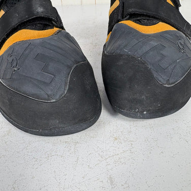 【Men's 25.5cm オレンジ系】 Fiveten 5.10 ( ファイブテン ) アナサジ プロ Anasazi Pro Stealth C4 / Mi6トーパッチ / ベルクロ フットウェア ロッククライミングシューズ z00060800  ロッククライミングシュー