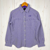 【Women's M パープル系】 Millet ( ミレー ) ドライタッチ シアサッカー ロングスリーブ シャツ ポリエステル ウェア トップス インナー シャツ ロングスリーブシャツ 化繊 z00055012  化繊 ロングスリーブシャツ インナー シャツ トップ