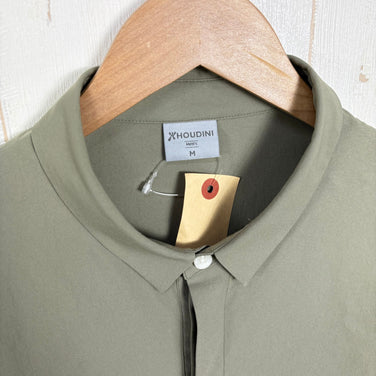 【Men's M グリーン系】 Houdini ( フーディニ ) コスモ シャツ Cosmo Shirt ポリエステル ウェア トップス インナー シャツ ショートスリーブシャツ 化繊 z00059052  化繊 ショートスリーブシャツ インナー シャツ トップス