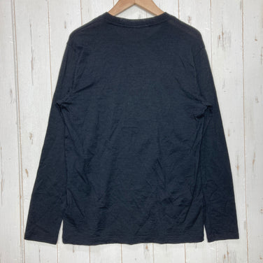 【Unisex XS ブラック系】 Icebreaker ( アイスブレーカー ) メリノ 150 ロングスリーブ ティー Merino 150 Long Sleeve Tee メリノウール ウェア トップス インナー シャツ ロングスリーブTシャツ クルーネック ウー
