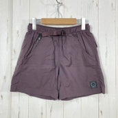 【女士 S 紫色系】Yamatomichi (山と道) 双层梭织五袋短裤 DW 5-Pocket Shorts Bordeaux 户外服装 下装 短裤 短裤 z00057994 Bordeaux 短裤