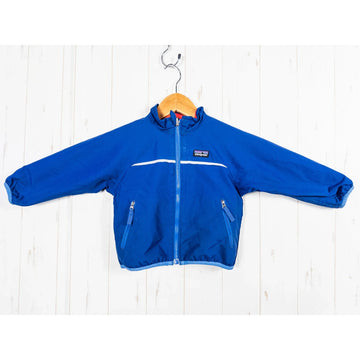 【Kid's OneSize ブルー系】 Patagonia ( パタゴニア ) シェルドシンチラ リバーシブル ジャケット ウェア トップス アウター ジャケット フリース z00052886  フリース アウター ジャケット トップス ウェア