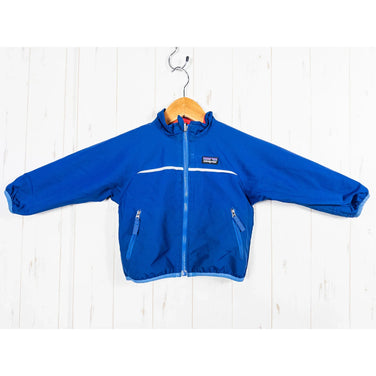【Kid's OneSize ブルー系】 Patagonia ( パタゴニア ) シェルドシンチラ リバーシブル ジャケット ウェア トップス アウター ジャケット フリース z00052886  フリース アウター ジャケット トップス ウェア
