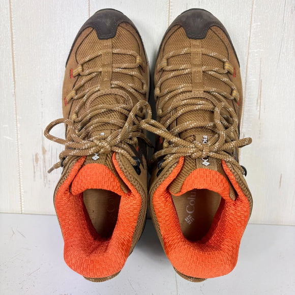 【Women's 24.0cm ベージュ系】 Columbia ( コロンビア ) セイバー ファイブ ミッド アウトドライ ワイド Saber Five Mid OutDry Wide OutDry / Wide / Techlite Plus / Adapt Trax フット