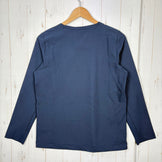 【Women's S ブルー系】 Houdini ( フーディニ ) ウィメンズ カバー クルー W's Cover Crew 158694 BLUE ILLUSION z00055970 BLUE ILLUSION 化繊 ロングスリーブTシャツ クルーネック インナ
