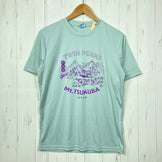 【Unisex M グリーン系】 877（ハチナナナナ） マウント ツクバ スーベニア Tシャツ ニューオールド Mt.Tsukuba Souvenir T-shirt - New Old - 筑波山限定 TWIN PEAKS ドライ ポリエステル ウェア トップス