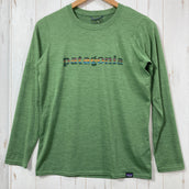 【Men's XS グリーン系】 2024 Patagonia ( パタゴニア ) ロング スリーブ キャプリーン クール デイリー グラフィック シャツ Long Sleeved Capilene Cool Daily Graphic Shirt TTNX ポリエス