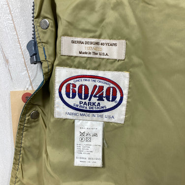 【Men's S ネイビー系】 Sierra Designs ( シエラデザイン ) オリジナル マウンテン パーカー Original Mountain Parka Navy / V.Tan 米国製 60/40クロス コットン ウェア トップス アウター ジャケッ