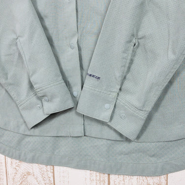 【Women's L グリーン系】 Columbia ( コロンビア ) エンジョイ マウンテンライフ オムニフリーズゼロ ロングスリーブシャツ Enjoy Mountain Life OFZ LS Shirt ポリエステル PL6208 Asian Women's - 【公式】2ndGEAR（セカンドギア）Webショップ【登山用品・アウトドア用品専門 買取販売店】