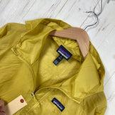 【Women's XL イエロー系】 2025 Patagonia ( パタゴニア ) フーディニ ジャケット Houdini Jacket BNLG ( Bundle Green ) 耐久撥水 パッカブル リップストップ ナイロン ウェア トップス アウター ジャケット
