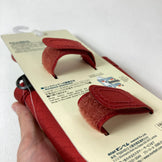 One Size Red Montbell Adjustable Bottle Holder DRD Nylon Bag Storage Bottle Holder z00053187 DRD Bottle Holder Bag Storage