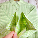 【Women's S グリーン系】 Lowe Alpine ( ロウアルパイン ) ロングスリーブ コットン チェックシャツ コットン ウェア トップス インナー シャツ ロングスリーブシャツ 化繊 z00051922 化繊 ロングスリーブシャツ インナー シャツ ト - 【公式】2ndGEAR（セカンドギア）Webショップ【登山用品・アウトドア用品専門 買取販売店】