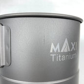 【OneSize グレー系】 Maxi（マキシ） エスプレッソ コーヒーメーカー 200ｍl チタン クックウェア クッカー コッフェル z00054106  クッカー コッフェル クックウェア