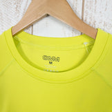 【Men's M イエロー系】 Omm ( オーエムエム ) クール ショートスリーブ シャツ Cool Short Sleeve Shirt ポリエステル Men's 化繊 ショートスリーブTシャツ クルーネック インナー シャツ トップス ウェア - 【公式】2ndGEAR（セカンドギア）Webショップ【登山用品・アウトドア用品専門 買取販売店】