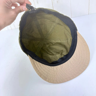 [One Size Green] Ridge Mountain Gear Basic Cap Bicolor Calyx / Beige Nylon Apparel Apparel Accessories Headwear Cap z0005796